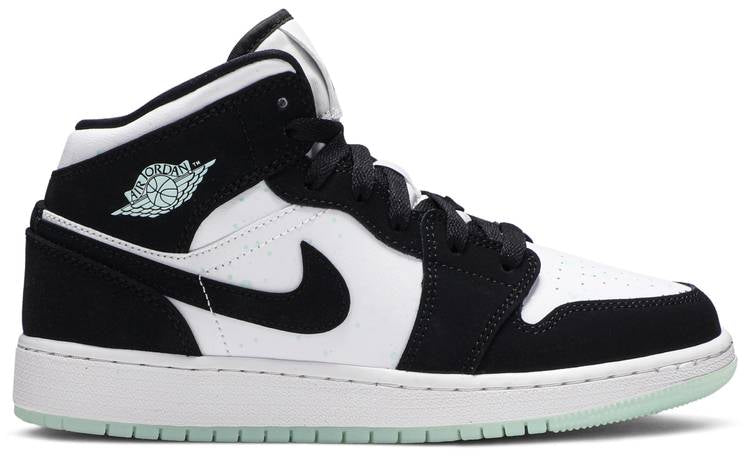 Air Jordan 1 Mid SE GS  Glow in the Dark Panda  BQ6931-103