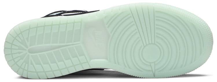 Air Jordan 1 Mid SE GS  Glow in the Dark Panda  BQ6931-103