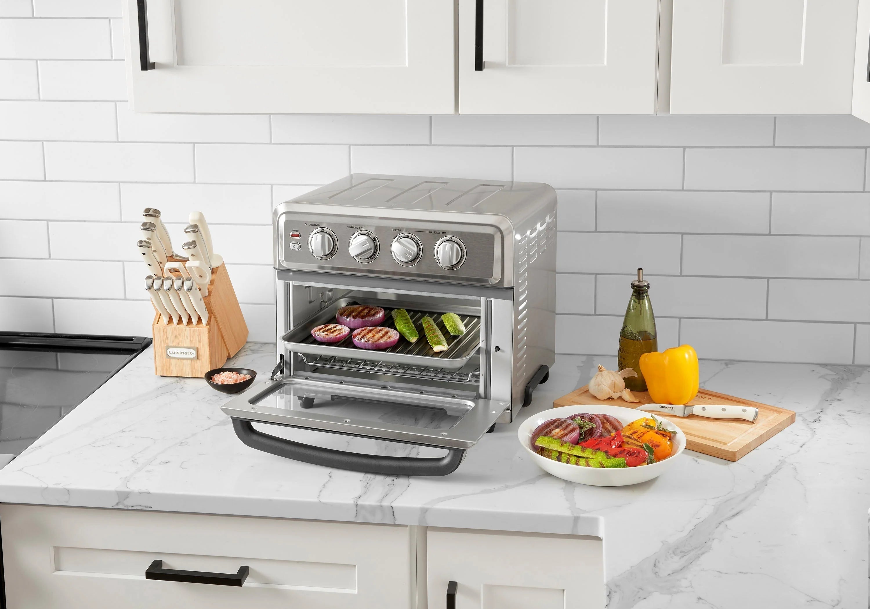 Cuisinart - Air Fryer Toaster Oven with Grill - Stainless Steel