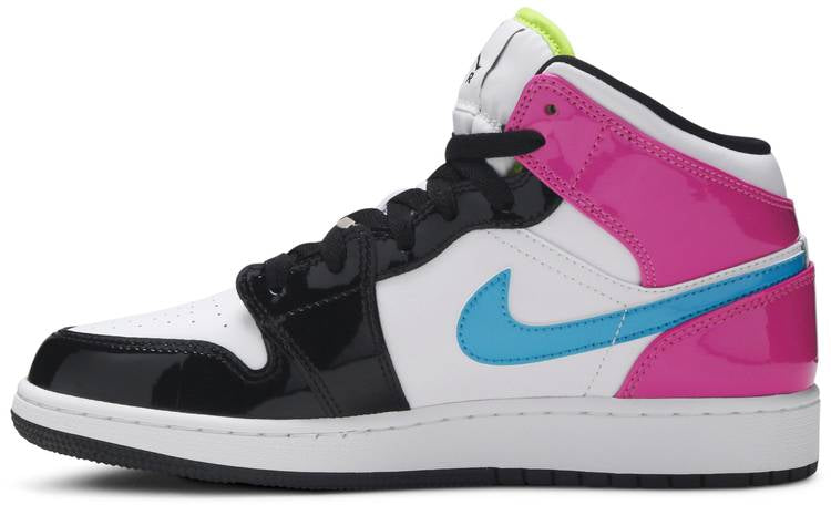 Air Jordan 1 Mid SE GS  Cyber Active Fuchsia  CZ9835-100