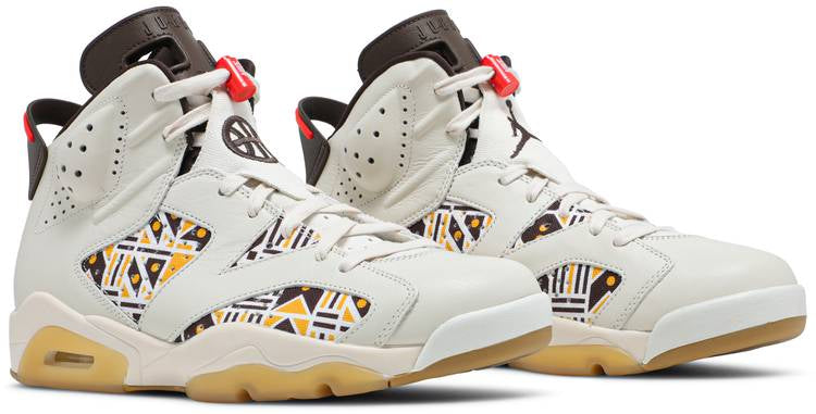 Air Jordan 6 Retro  Quai 54   Sail Gum  CZ4152-100