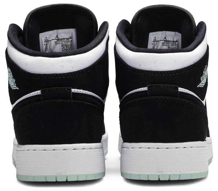 Air Jordan 1 Mid SE GS  Glow in the Dark Panda  BQ6931-103