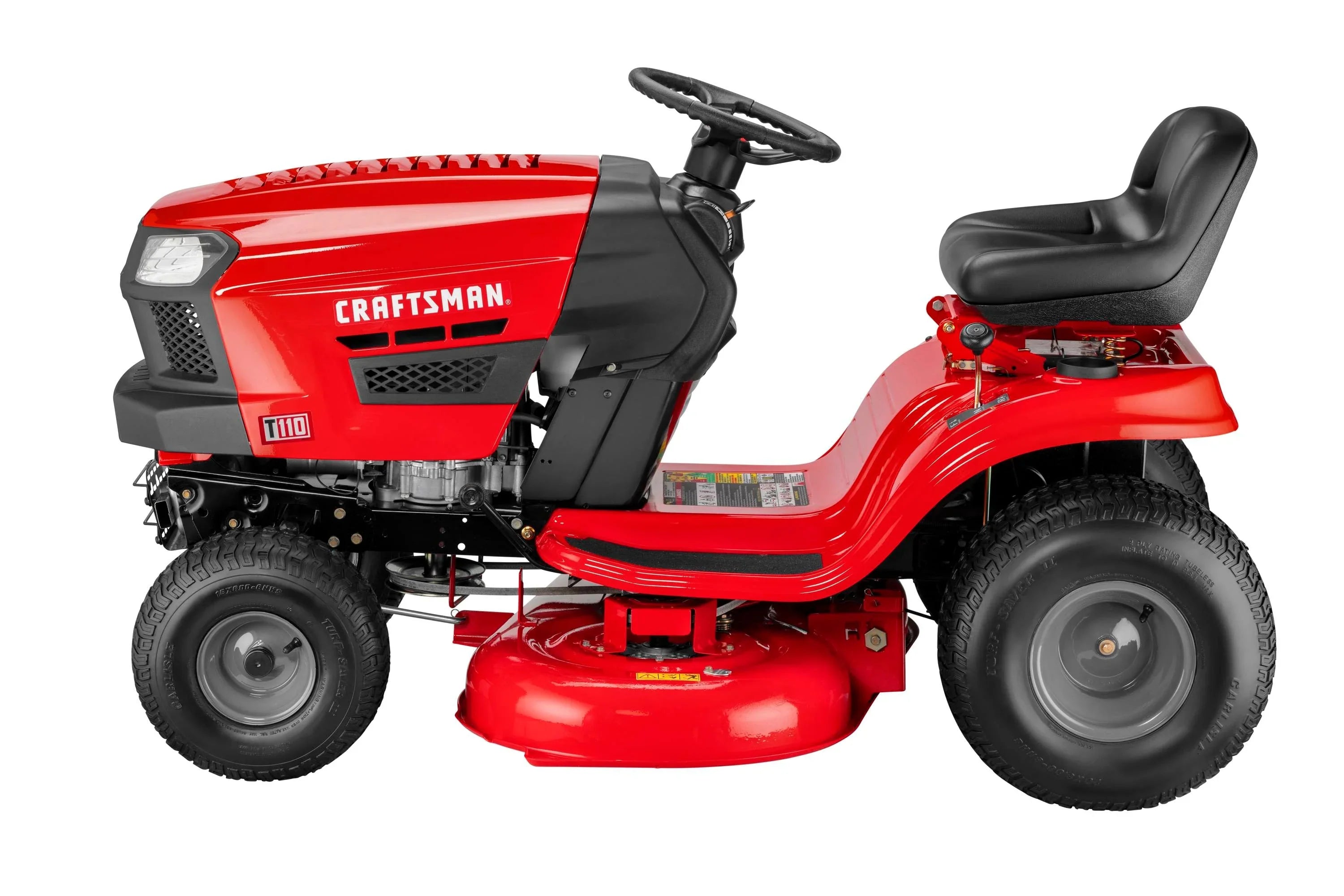 Craftsman T110 | 42 Riding Mower | 17.5 HP Briggs & Stratton Engine | 7-Speed Transmission | 13AN77XS093