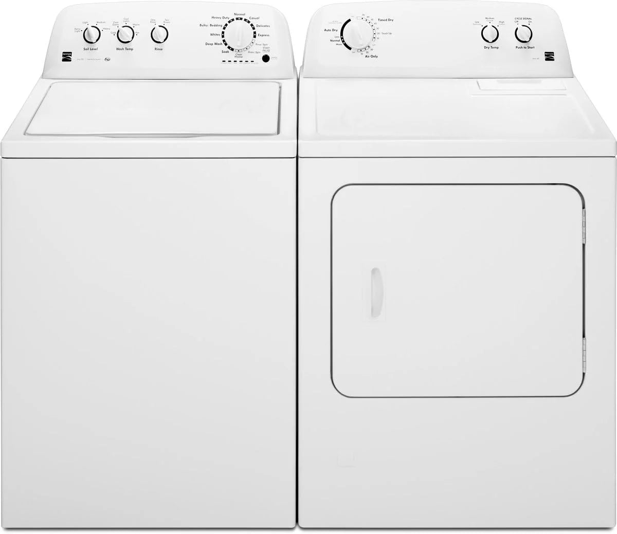 29" Front Load Electric Dryer with Wrinkle Guard and 7.0 Cubic Ft. Total Capacity, White
