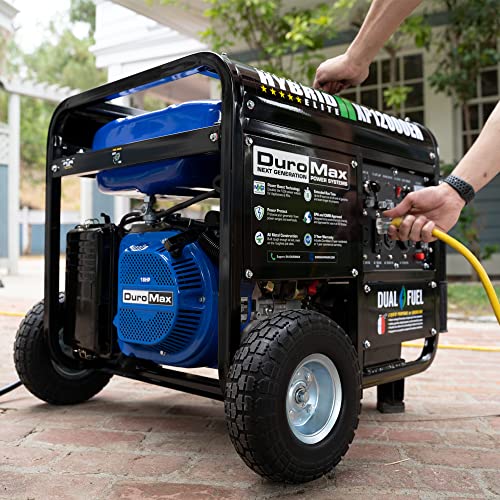 XP12000EH Dual Fuel Generator - 12,000W Gas/Propane, 457cc 4-Stroke Engine, EPA/CARB Compliant
