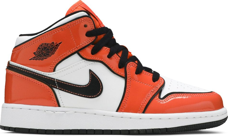 Air Jordan 1 Mid SE GS  Turf Orange  BQ6931-802