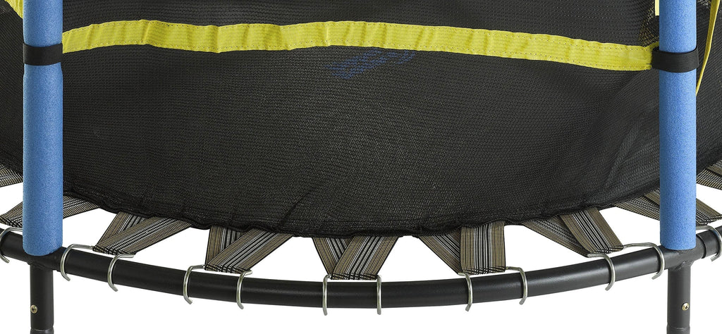 Upper Bounce 55" Kids Trampoline with Safety Enclosure - No-Spring Bungee System, Easy Assembly
