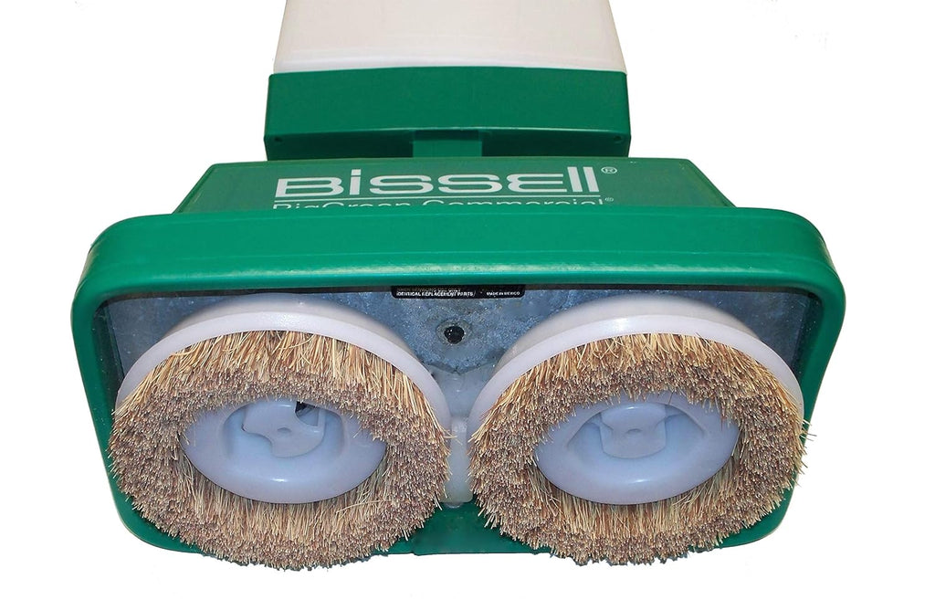 BGFS5000 Portable Floor Scrubber & Polisher, 12" Cleaning Path, 4.2 Amp Motor, White/Green