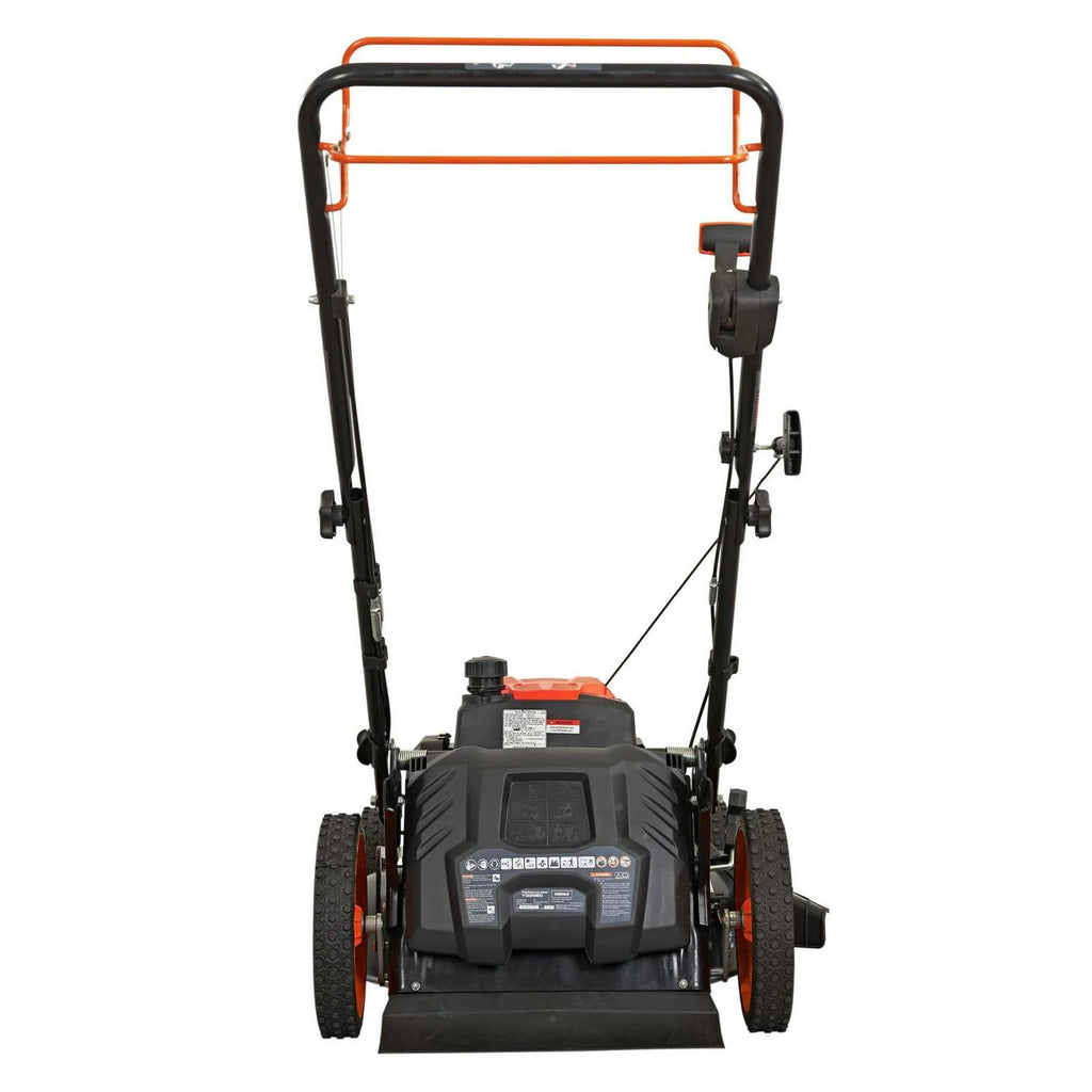 YG2860 22" 201cc 3-in-1 Gas Self-Propelled Lawn Mower with CVT and High Wheels