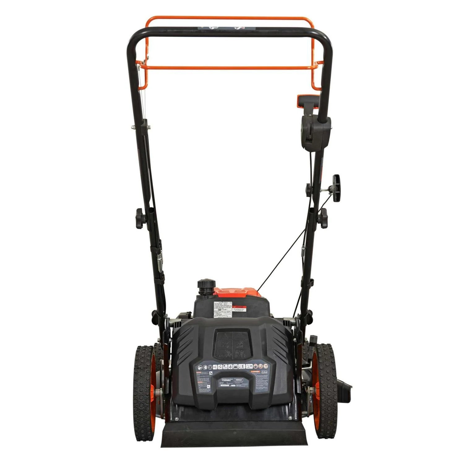 YG2860 22" 201cc 3-in-1 Gas Self-Propelled Lawn Mower with CVT and High Wheels