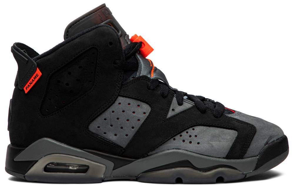 Paris Saint-Germain x Air Jordan 6 Retro BG  Iron Grey  CN1078-001