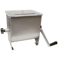 Manual Meat Mixer - 20 lb Sausage Mixer Machine with Lid, Ideal for Ground Beef Processing