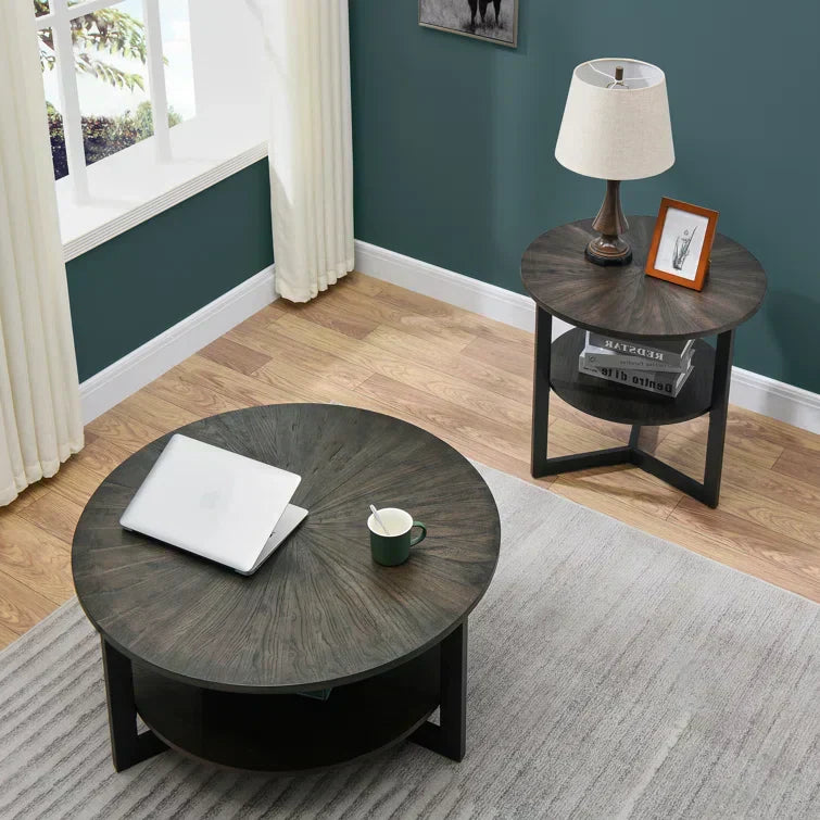 Frame Coffee Table with Storage