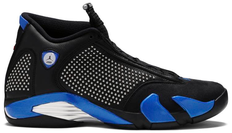 Supreme x Air Jordan 14 Retro  Black Varsity Royal  BV7630-004