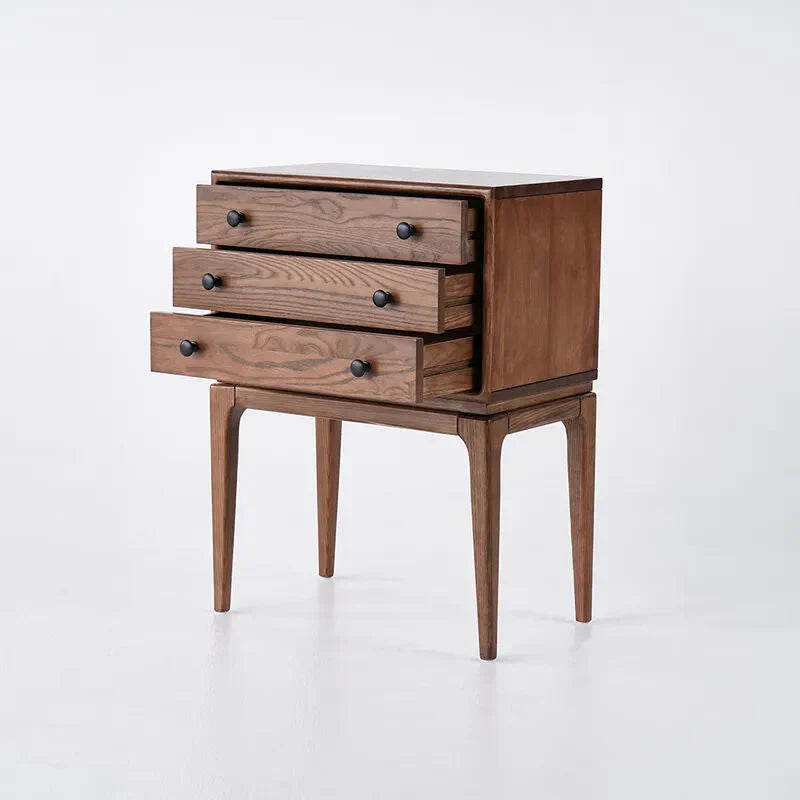 Mid Century Modern Chest Cabinet with Storage