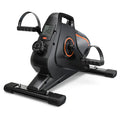 Under Desk Bike Pedal Exerciser - Quiet, Adjustable Resistance, Compact & Portable for Arm/Leg Workouts