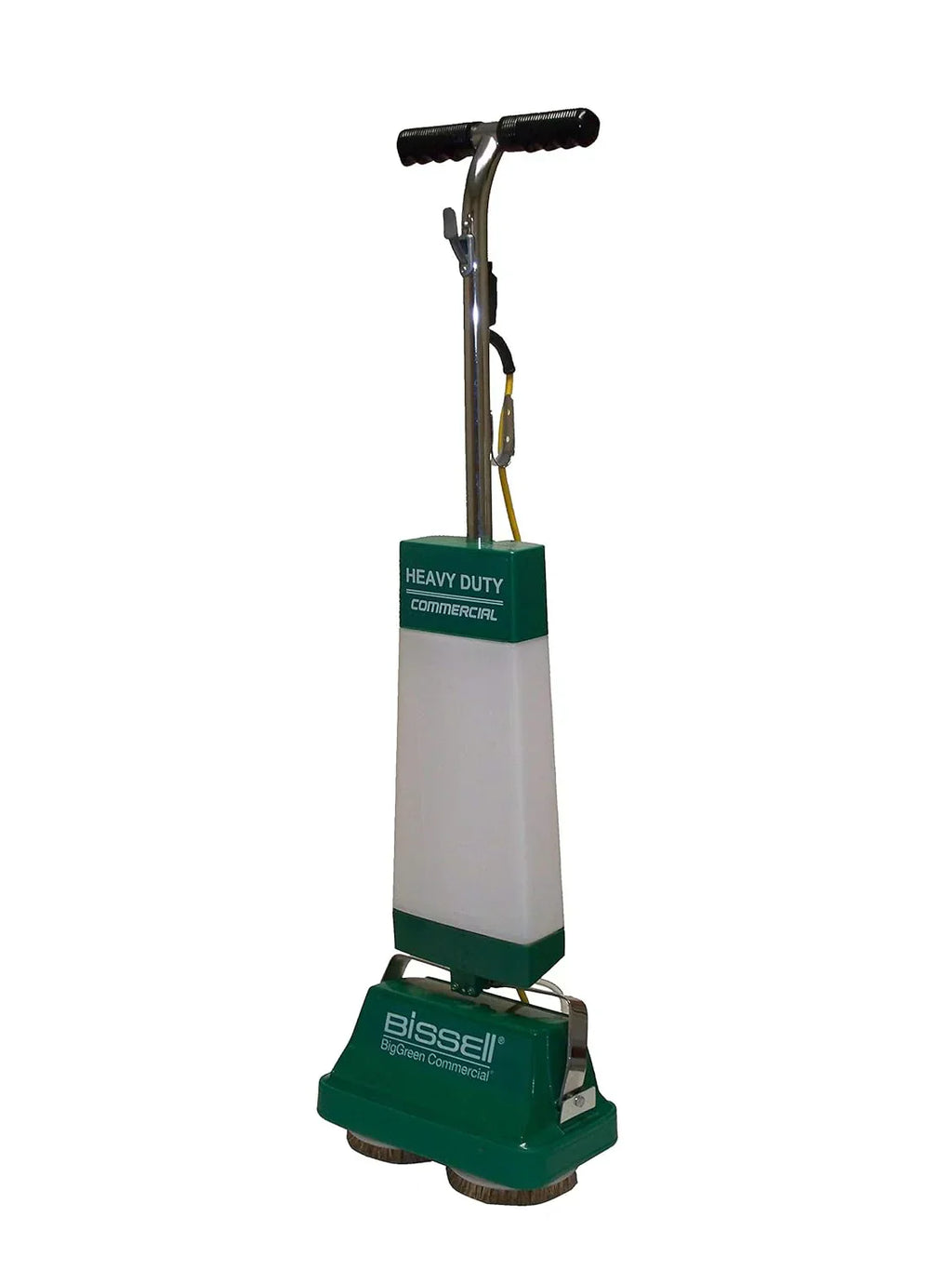 BGFS5000 Portable Floor Scrubber & Polisher, 12" Cleaning Path, 4.2 Amp Motor, White/Green