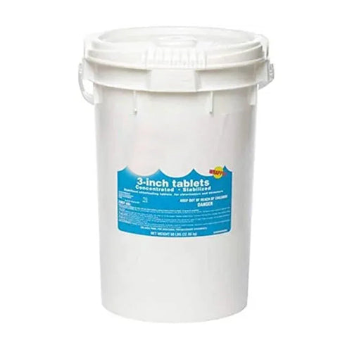 3 INCH CHLORINE TABLETS - 50 LBS