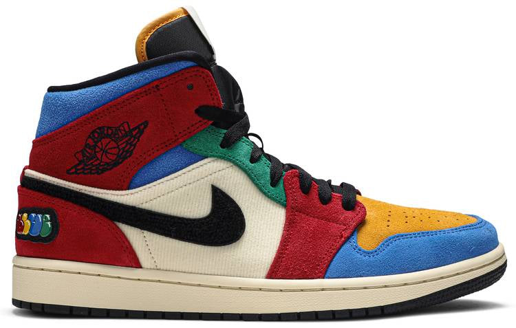 Blue The Great x Air Jordan 1 Mid  Fearless  CU2805-100