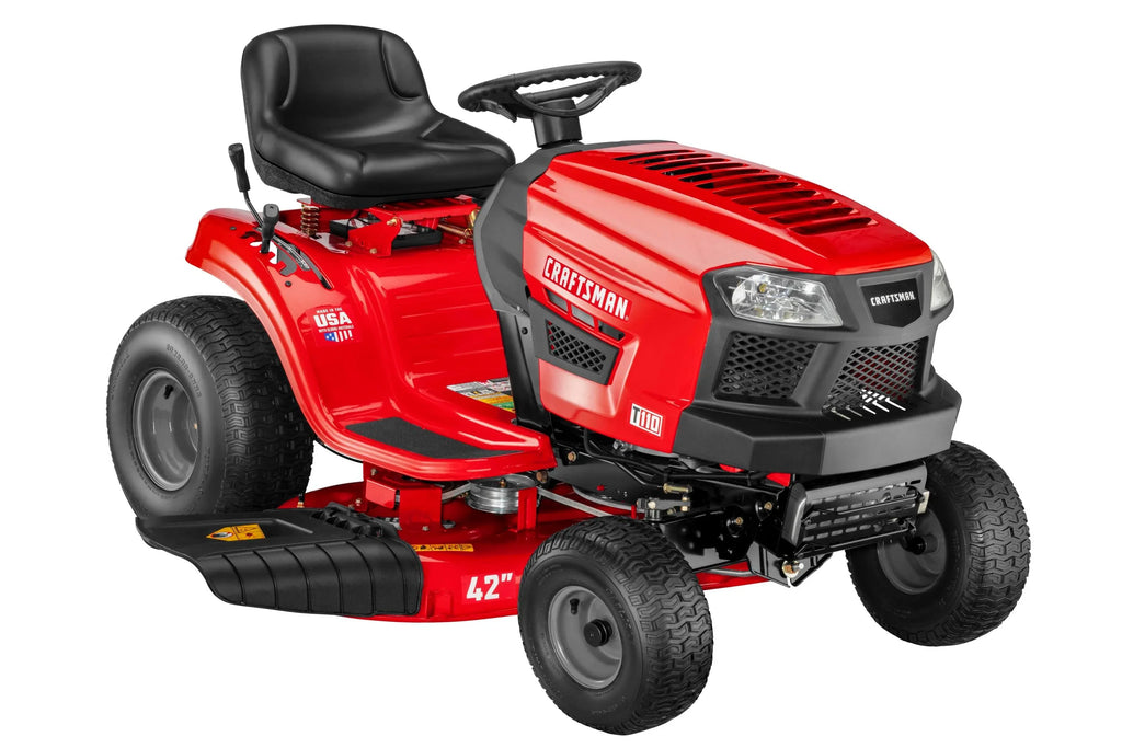 Craftsman T110 | 42 Riding Mower | 17.5 HP Briggs & Stratton Engine | 7-Speed Transmission | 13AN77XS093