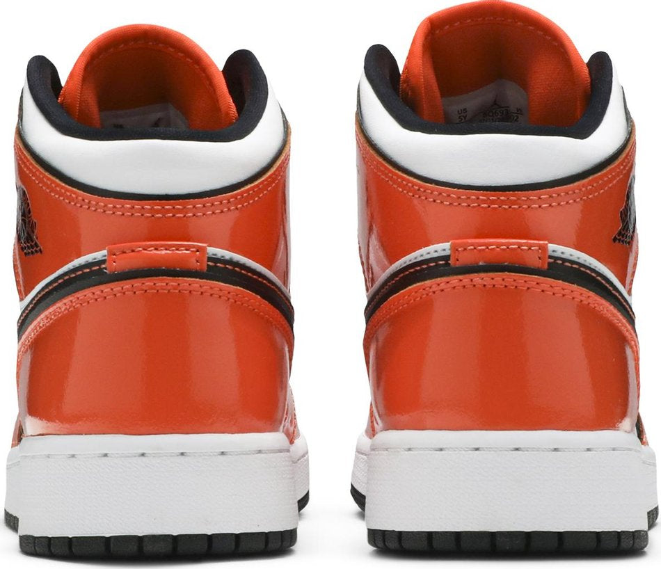 Air Jordan 1 Mid SE GS  Turf Orange  BQ6931-802