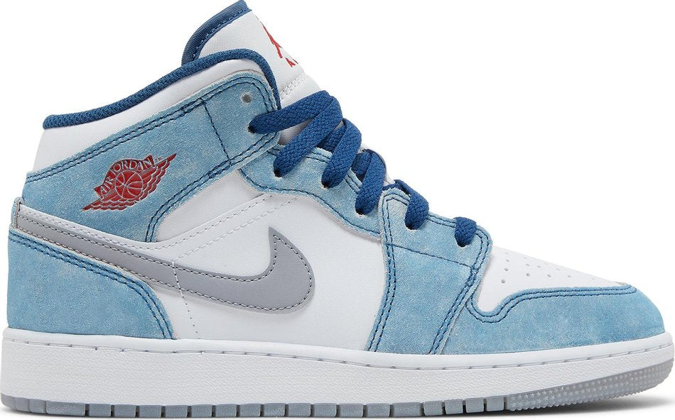 Air Jordan 1 Mid SE GS  French Blue  DR6235-401