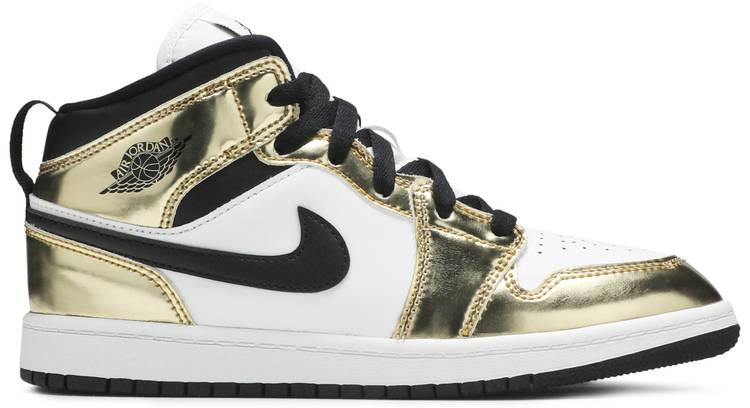 Air Jordan 1 Mid SE PS  Metallic Gold  DC1422-700