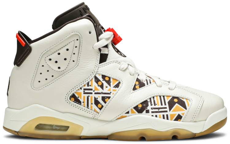 Air Jordan 6 Retro  Quai 54   Sail Gum  CZ6506-100
