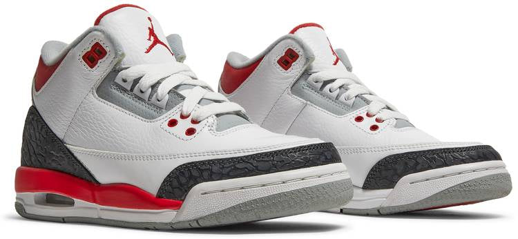 Air Jordan 3 Retro GS  Fire Red  2013 398614-120