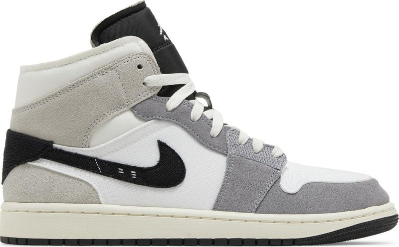 Air Jordan 1 Mid SE Craft  Inside Out   Cement Grey  DZ4136-002