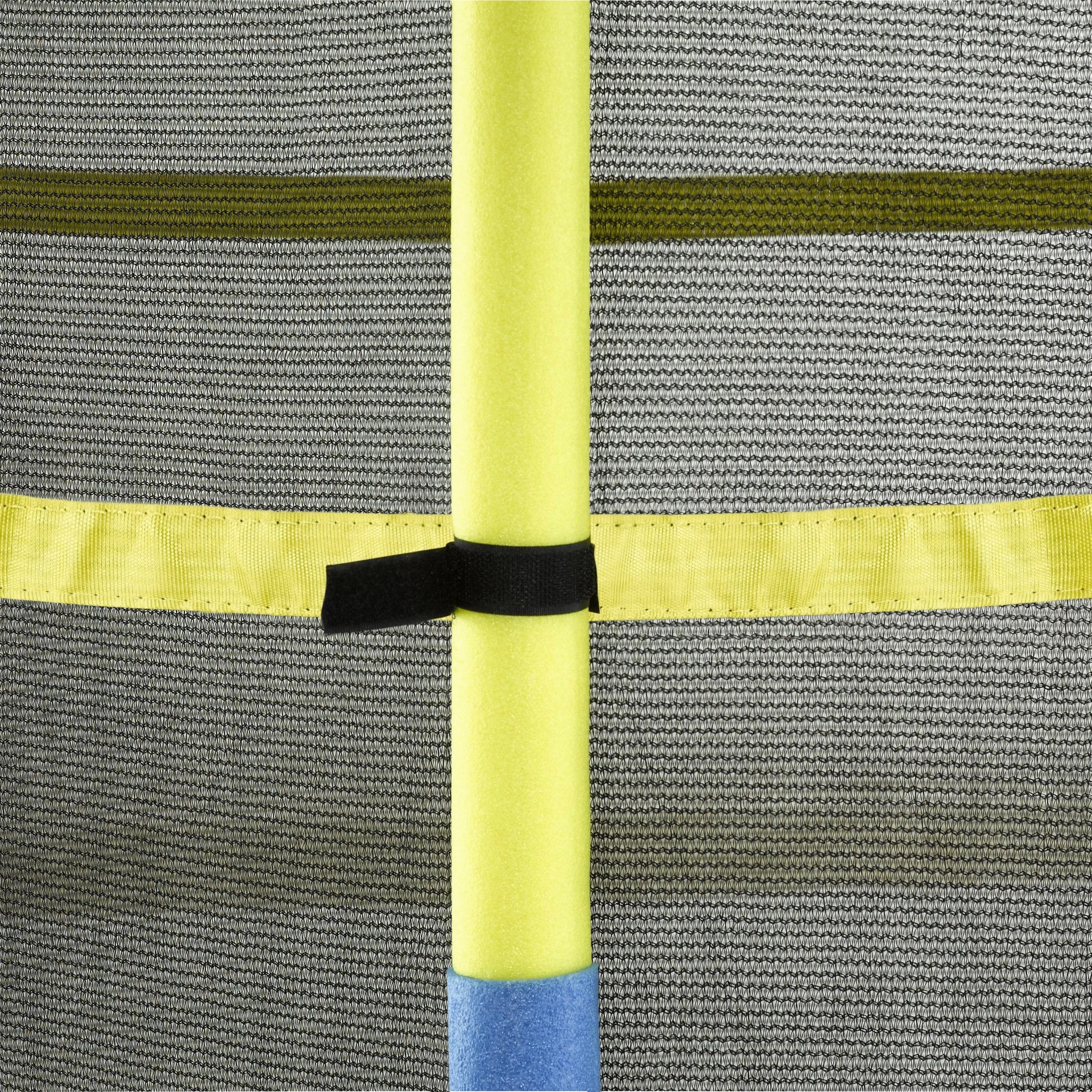 Upper Bounce 55" Kids Trampoline with Safety Enclosure - No-Spring Bungee System, Easy Assembly