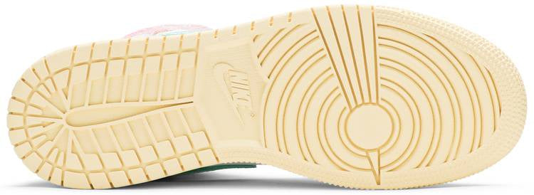 Air Jordan 1 Mid SE GS  Ice Cream  DD1666-100