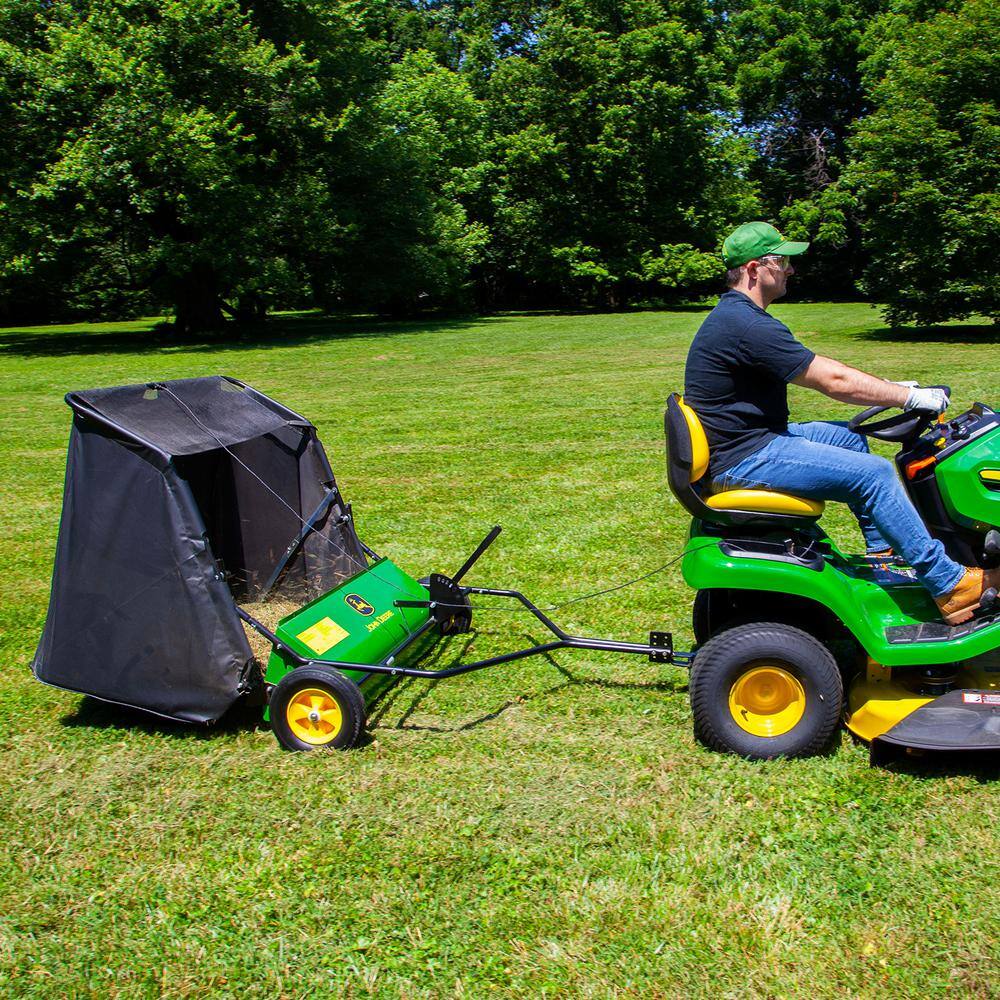 42 in. 24 cu. ft. Tow-Behind Lawn Sweeper STS-42JDC